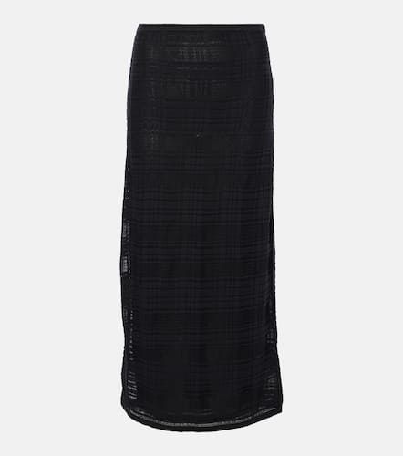 White Label plaid cotton-blend midi skirt - Proenza Schouler - Modalova