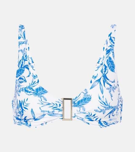 Bel Air printed bikini top - Melissa Odabash - Modalova