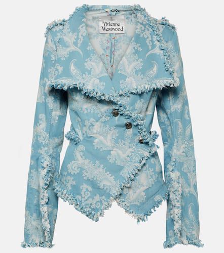 Worth More jacquard denim jacket - Vivienne Westwood - Modalova