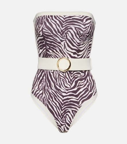 Bañador Whitney con estampado de cebra - Alexandra Miro - Modalova