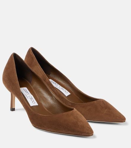 Pumps Romy 60 aus Veloursleder - Jimmy Choo - Modalova