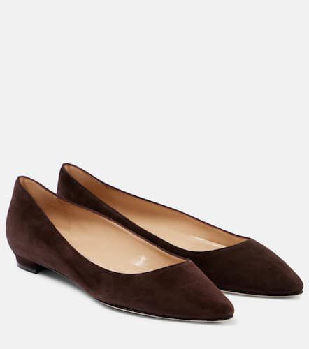 Lanza BB suede ballet flats - Manolo Blahnik - Modalova