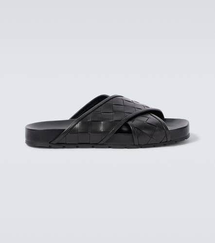 Tarik Intrecciato leather sandals - Bottega Veneta - Modalova