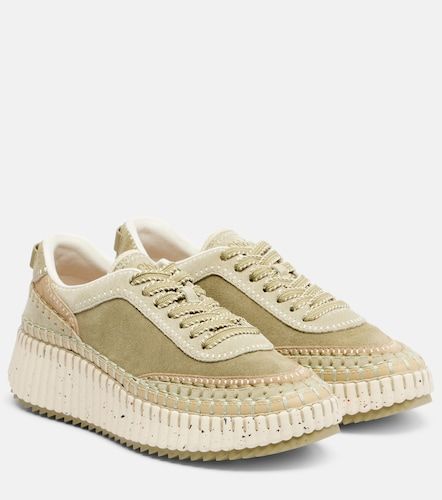 Chloe Nama suede sneakers - Chloe - Modalova