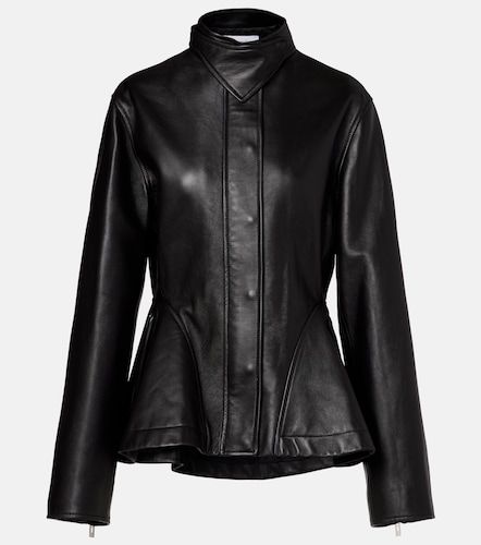 Alaia Peplum leather jacket - Alaia - Modalova