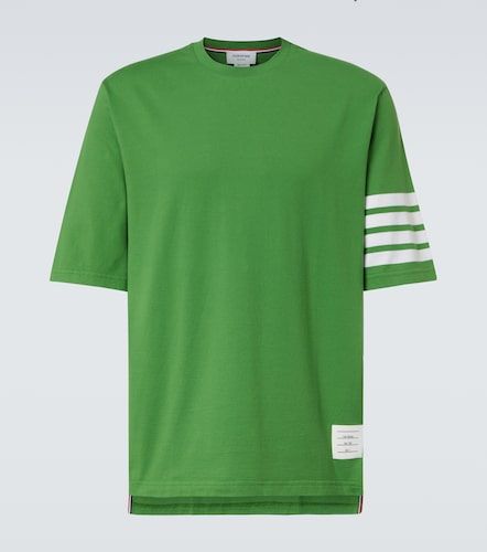 Camiseta de jersey de algodón con 4-Bar - Thom Browne - Modalova