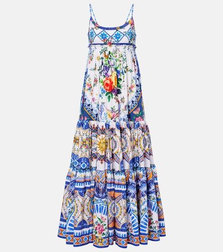 Vestido largo Tiles Darls de algodón - Camilla - Modalova