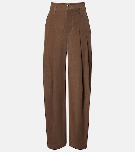 Pantaloni a gamba larga in cotone - Brunello Cucinelli - Modalova