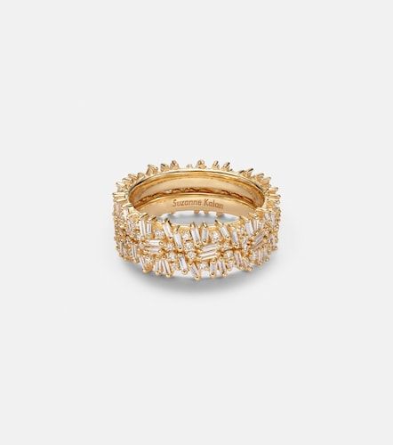 Anelli per smart ring Icon Midi in 18kt con diamanti - Suzanne Kalan - Modalova