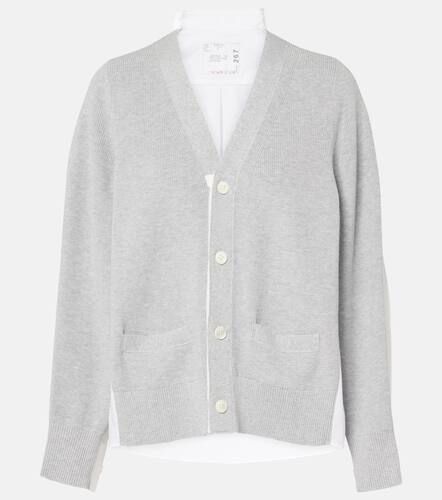 Sacai Cardigan a righe - Sacai - Modalova