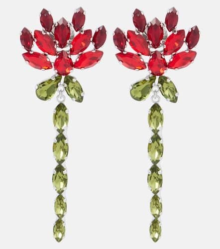 Floral embellished drop earrings - Simone Rocha - Modalova