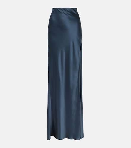 Asymmetric silk satin maxi skirt - The Sei - Modalova