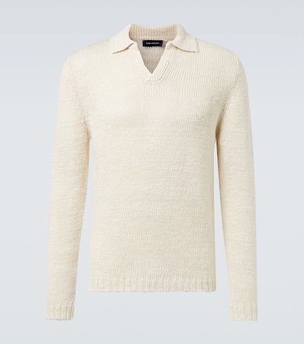 Thom Sweeney Polo en mezcla de lino - Thom Sweeney - Modalova
