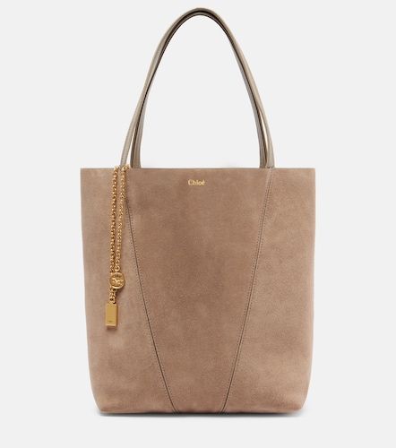 Chloé Borsa Chloé Spin Medium in suede - Chloe - Modalova