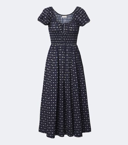 Dôen Vestido midi Quinn de popelín de algodón estampado - Doen - Modalova