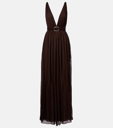 Tory Burch Abito lungo in jersey - Tory Burch - Modalova