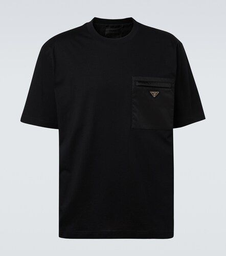 Camiseta de jersey de algodón - Prada - Modalova
