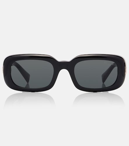 Gafas de sol rectangulares con logo - Miu Miu - Modalova