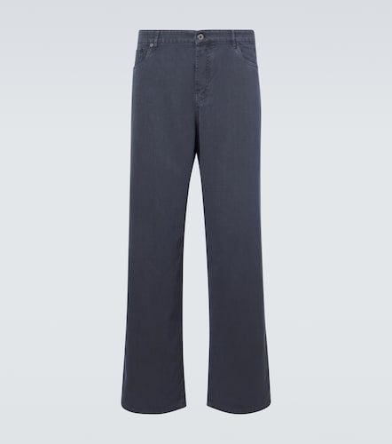 Miu Miu Bestickte Wide-Leg Jeans - Miu Miu - Modalova