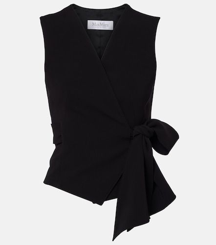 Top envolvente de crepé de cady - Max Mara - Modalova