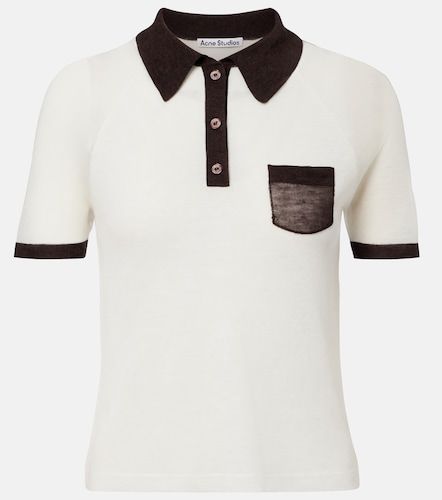 Acne Studios Polo semitrasparente - Acne Studios - Modalova