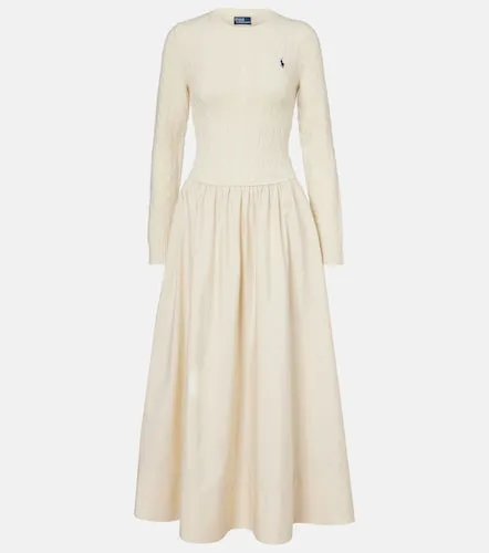 Cotton and wool-blend maxi dress - Polo Ralph Lauren - Modalova