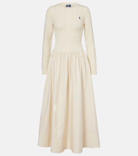 Maxikleid aus einem Wollgemisch - Polo Ralph Lauren - Modalova