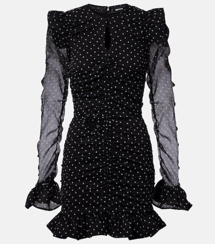 Torana polka-dot ruched minidress - Rotate - Modalova
