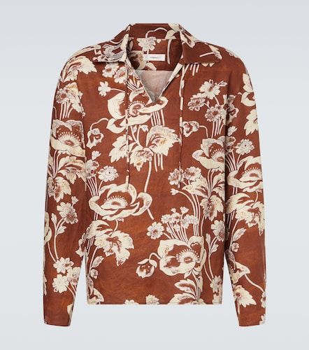 Commas Camisa de lino floral - Commas - Modalova