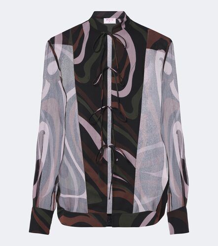 Pucci Camisa Marmo de seda - Pucci - Modalova