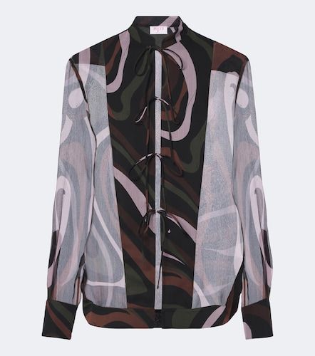 Pucci Hemd Marmo aus Seide - Pucci - Modalova