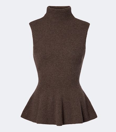 Róhe Pullover a collo alto in lana e cashmere a coste - Rohe - Modalova