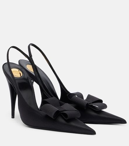 Pumps slingback Tea con fiocco - Saint Laurent - Modalova