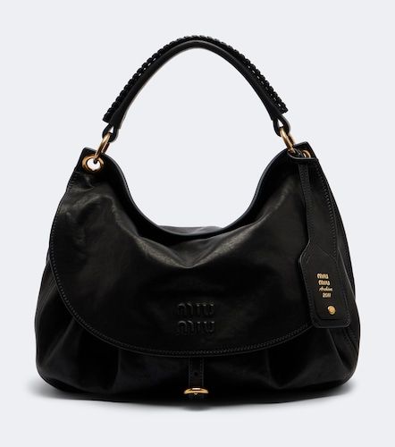 Rendezâvous leather top-handle bag - Miu Miu - Modalova