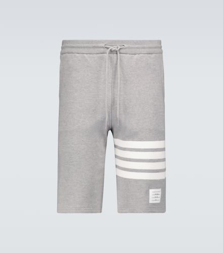 Pantalones cortos 4-Bar de jersey de algodón - Thom Browne - Modalova