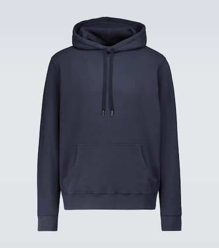 Hooded cotton loopback sweatshirt - Sunspel - Modalova