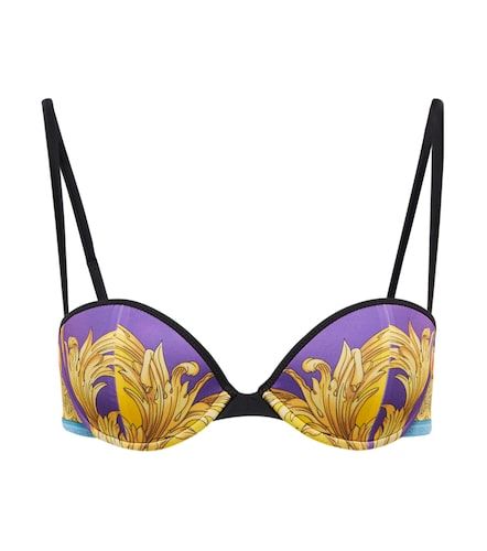 Versace Top bikini con stampa - Versace - Modalova