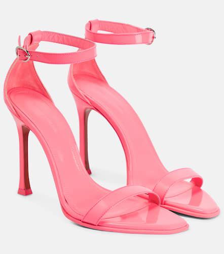 Amina Muaddi Kim leather sandals - Amina Muaddi - Modalova