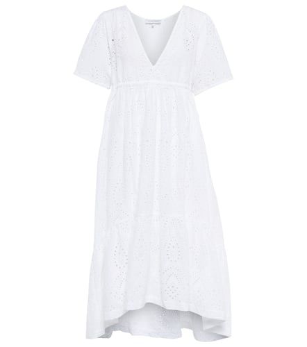 Broderie anglaise cotton midi dress - Heidi Klein - Modalova