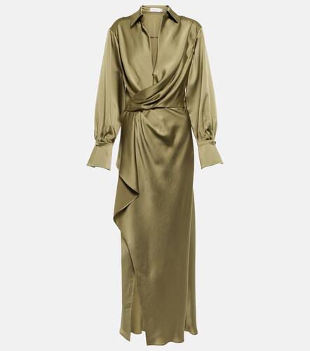 Talita wrap satin maxi dress - Simkhai - Modalova