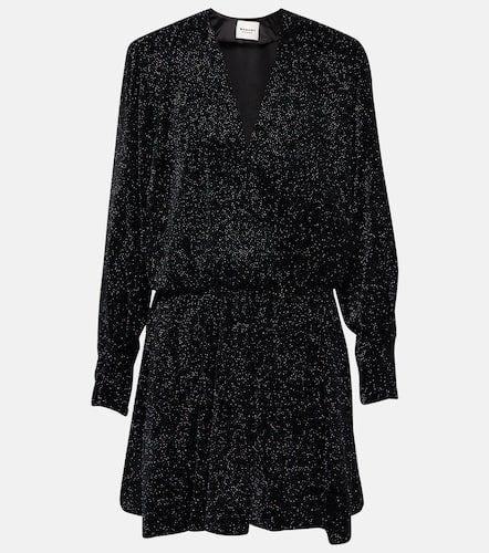 Alexane glitter velvet minidress - Marant Etoile - Modalova