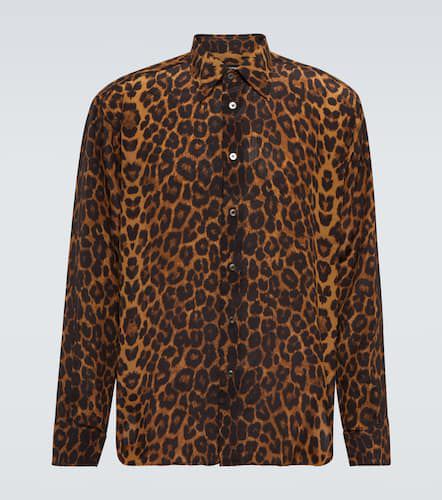 Tom Ford Leopard-print silk shirt - Tom Ford - Modalova