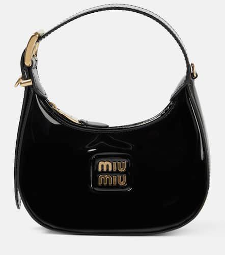 Mini patent leather shoulder bag - Miu Miu - Modalova