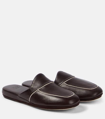 The Row Beck leather mules - The Row - Modalova