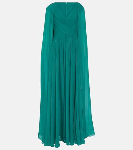 Elie Saab Caped silk-blend gown - Elie Saab - Modalova