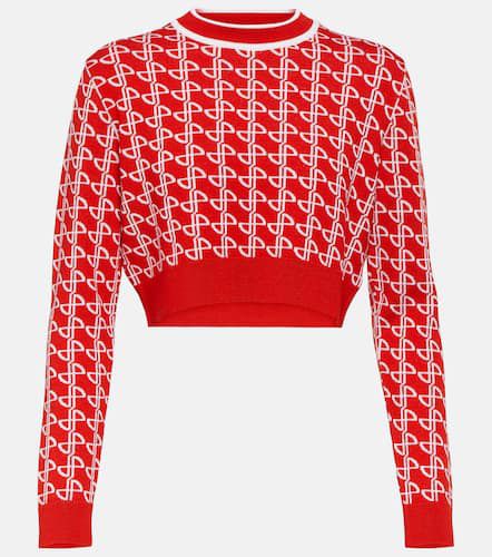 Patou Logo jacquard wool sweater - Patou - Modalova