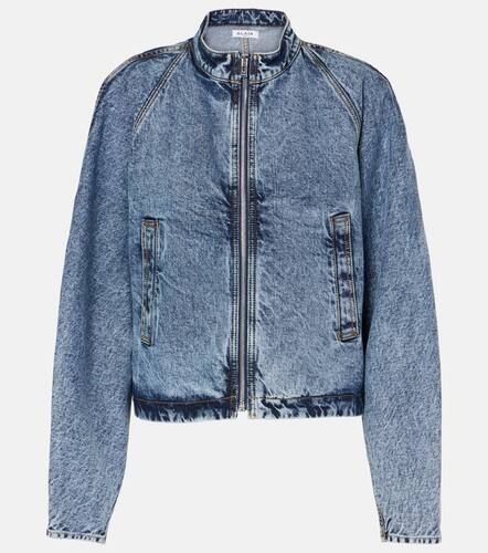 AlaÃ¯a Round Racing denim jacket - Alaia - Modalova