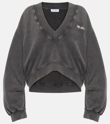 Logo cotton-blend sweater - The Attico - Modalova