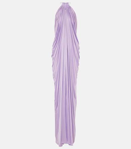 Draped halterneck jersey gown - Tom Ford - Modalova