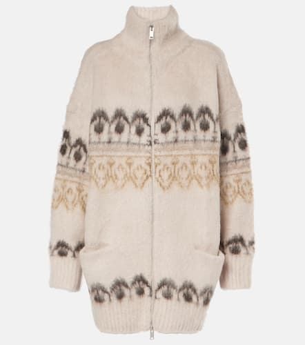 Deloris wool and mohair-blend zip-up coat - Marant Etoile - Modalova